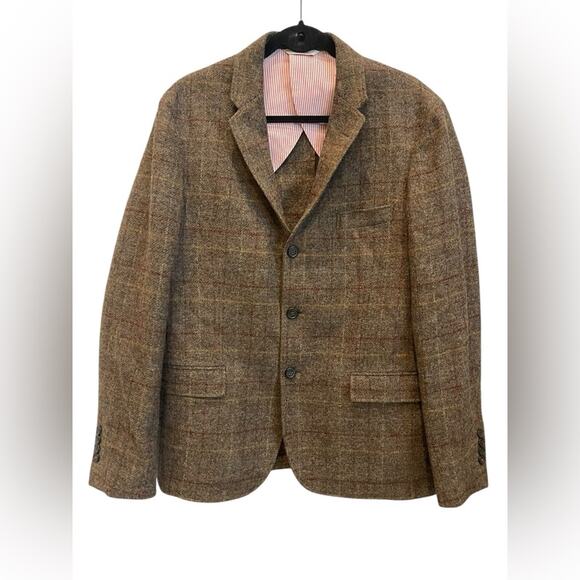 Brooks Brothers Brown Tweed Sport Coat Timeless Style